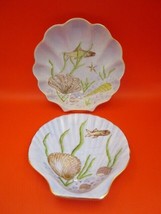 Italian Shell Dishes Hand Decor Candy Jewelry Dish - £97.31 GBP