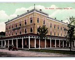 The Benton Hotel Excelsior Springs Missouri MO UNP DB Postcard Q22 - $4.42