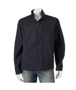Free Country Coat Size S Jacket Men&#39;s Black Softshell New - £34.50 GBP