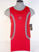 Under Armour Red &amp; Gray Padded Compression Basketball Tank Men&#39;s NWT - £47.89 GBP