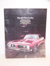 1968 PLYMOUTH BARRACUDA SALES BROCHURE ORIGINAL FRED HUNTINGTON SENECA F... - £21.32 GBP