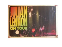 Julian Lennon Poster On Stage John The Beatles Old - $26.99