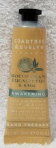 Crabtree Evelyn TAROCCO ORANGE EUCALYPTUS SAGE Hand Therapy Skin .86 oz/... - $15.99