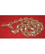 Rare Collector Size 5 Mukhi Rudraksha Kantha - Silver - Nepal Beads - €381,81 EUR