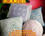 Magic Crochet Vintage Magazine Number 90 1994 Curtains Bedspreads Pillow... - $8.95