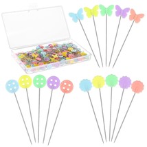 300 Pcs Flat Head Straight Pins, Sewing Pins Quilting Pins For Sewing Di... - £14.38 GBP