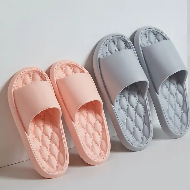 2023 New Slippers Women Indoor Floor Flat Shoes Summer Non-slip Flip Flops Bath - £10.98 GBP+