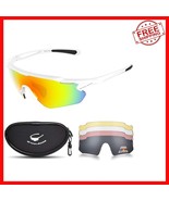 TR90 Cycling Glasses with 5 Replaceable Lenses - Polarized Comfort &amp; Style - $60.59 CAD