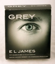Grey: Fifty Shades of Grey As Told by Christian by EL James audio CD UNA... - $8.50