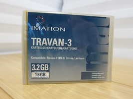 NOS Factory Sealed Imation Travan-3 Cartridge TR-3 Drives 3.2GB - £4.63 GBP