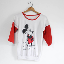 Vintage Walt Disney Mickey Mouse T Shirt Medium - £21.33 GBP