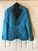 14th &amp; Union Slub Two Button Notch Lapel Extra Trim Fit Jacket sz 38 s new - $127.71