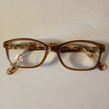 Eleanor Ella Women&#39;s Brown Crystal Cat Eye Eyeglass Frames 50-16-140 mm - £23.30 GBP
