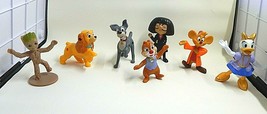 Disney McDonald&#39;s 50th Anniversary Characters Lot of 7 - £12.75 GBP