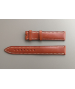 Genuine Franck Muller 17mm Brown Calfskin Leather Watch Strap Tang New O... - $142.50