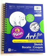 Pacon Art 1st SKETCH BOOK DIARY, 60 lb, 11 x 8.5, White, 70 Sheets - $9.48