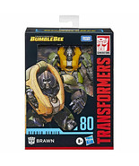 Transformers Studio Series Transformers Bumblebee: Deluxe 80 Brawn Actio... - £23.39 GBP