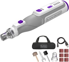 By Black+Decker Bcrt8Kptapb 8V Max Cordless Rechargeable Pet Nail Trimmer And Ro - $36.99