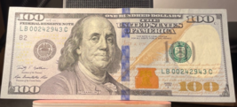 $100 Dollar 2009 Low #LB 00242943 C - €128,00 EUR