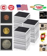 Protective Coin Holders 30 Pcs - 2 x 2 Inch Acrylic Cases for Collectors - $455.10 MXN