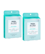 (2) VOESH Pedi in a Box O2 Fizz - MINT MIMOSA, Detoxifying Spa Pedicure - €23,36 EUR