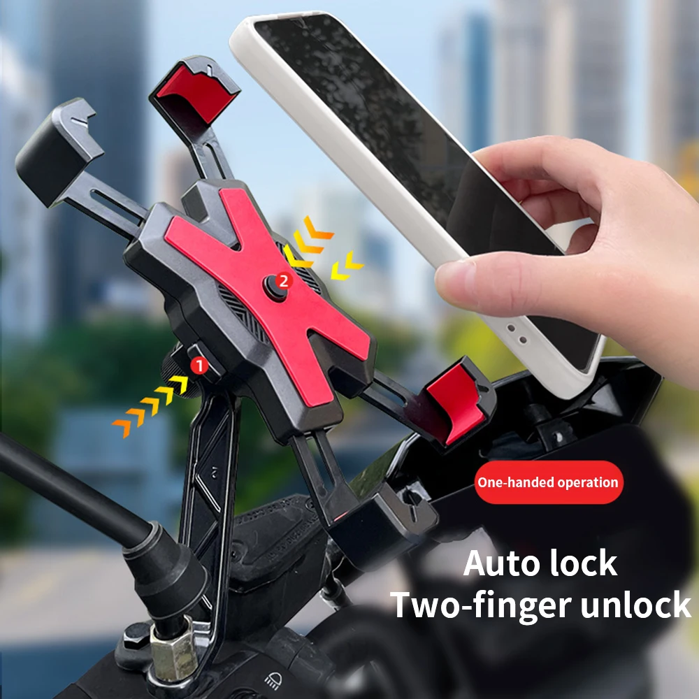 Sporting Bike Phone Holder motorcycle 360° View Universal Bicycle Phone Holder f - £19.24 GBP