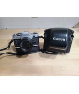 Cannon AE-1 35mm Film Camera 50mm Lens Power Winder Case Strap Untested ... - £121.61 GBP