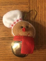 Christmas Gingerbread Bell Ornament - £6.99 GBP