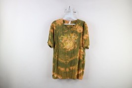 Vintage Mens Large Spell Out Jimi Hendrix Power of Love Acid Wash T-Shirt USA - £27.55 GBP