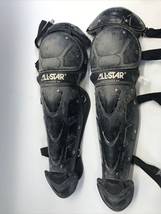 All Star Catchers Leg Guards Player&#39;s Series Baseball Ages 12 16 LG1216PS - £29.78 GBP