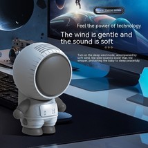 Spaceman Astronaut Summer Halter Mini Handheld Fan Adjustable Wind - £12.52 GBP