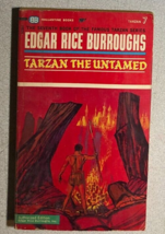 TARZAN THE UNTAMED by Edgar Rice Burroughs (1963) Ballantine paperback - £11.06 GBP