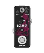 Pulse Technology Octaver 3 Mode Digital Micro Guitar Effect Pedal True B... - £31.29 GBP