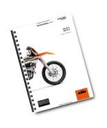 KTM 2024 - 350 SX-F XC-F - WORKSHOP SERVICE MANUAL COMB BOUND - $75.00