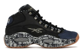 Reebok Question Mid Iverson Classic Sneaker Black/Conavy/Mgsogr Basketball Shoes - £47.58 GBP+