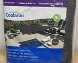 New Coolaroo Ready-to-Hang 7 x 13ft Rectangle Pool Outdoor Shade Sail - ... - £27.40 GBP