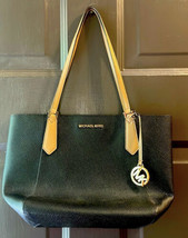 Michael Kors Small Leather Bonded Kimberly Bag Tote - £78.53 GBP