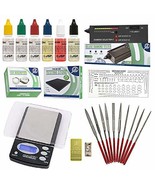 Gold Silver Platinum Diamond Jewelry Tester Appraisal Kit 10K 14K 18K 22... - £51.83 GBP