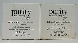 Philosophy Purity Made Simple Eye 1 fl. oz. Pack of 2 - £43.74 GBP