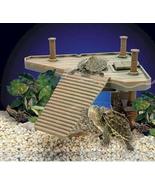 Triangle Pier by Penn Plex Reptology Turtle Pier Floating Platforms with... - £17.68 GBP