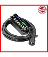 Weatherproof 7-Way Trailer Plug Cord with Junction Box for Safe Towing -... - $889.22 MXN