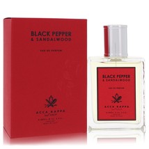 Black Pepper &amp; Sandalwood by Acca Kappa Eau De Parfum Spray 3.3 oz for Men - £117.60 GBP