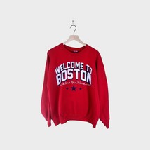 Vintage 1990&#39;s Boston Red Sox &quot;Welcome Boston A Lass Far Wards&quot; Sweatshirt - $39.60