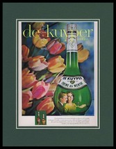 1965 De Kuyper Creme de Menthe Framed 11x14 ORIGINAL Vintage Advertisement - £34.82 GBP