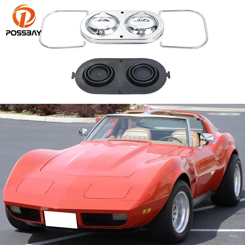 Car Chrome Steel Engine Brake Master Cylinder Cap Cover Auto Replacement - $32.13