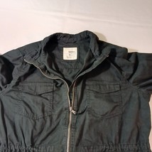 Sonoma Goods For Life Women's Spandex Cotton Blend Green Full Zip Jacket Sz 2XL image 4