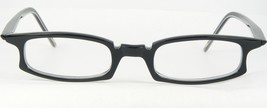 Vintage Rare Big Wave 3400 30 Black /WHITE /GREY Eyeglasses 44-20-140mm Germany - £50.39 GBP