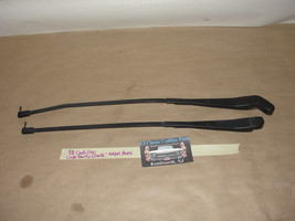 OEM 88 Cadillac Coupe Deville FWD LEFT &amp; RIGHT WINDSHIELD WIPER ARMS LIN... - $74.24