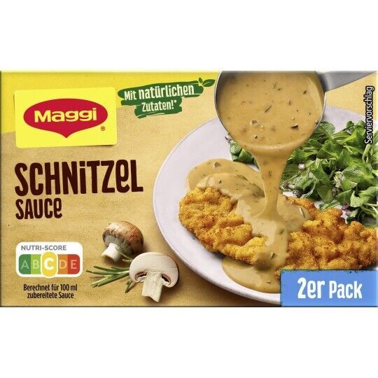 Maggi instant Schnitzel Sauce -Pack of 2- Made in Germany-FREE SHIPPING