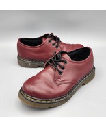Dr Martens Everley Little Kids Girls Boys Smooth Black Leather Soft Toe ... - $19.99